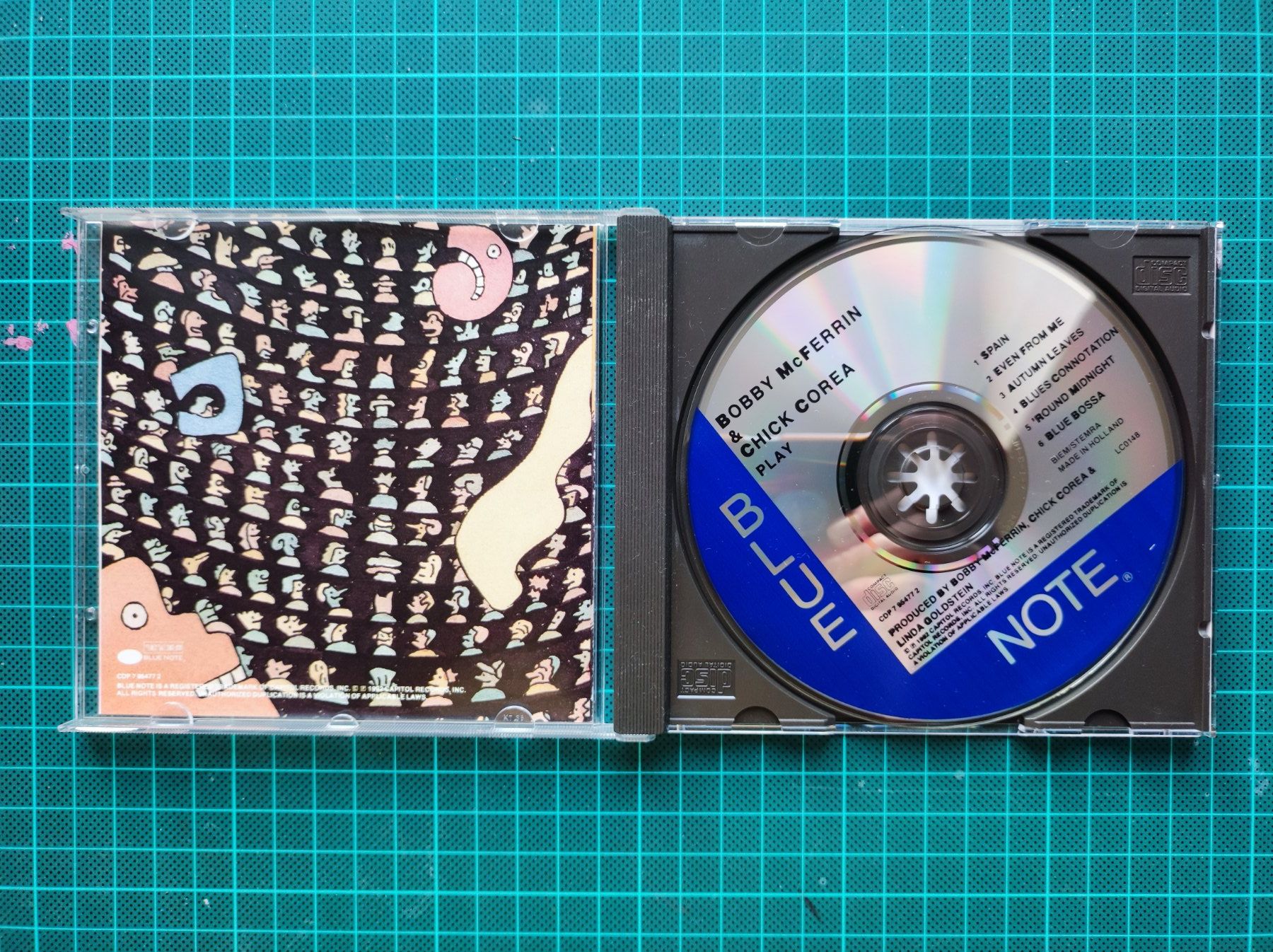 CD: Bobby McFerrin & Chick Corea – Play (CD) – Usato da Zürich venduto da Max_Lindenbaum 1