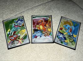 Pokemom Karten - First Partner 1 - Glumanda,Schiggy,Bisasam