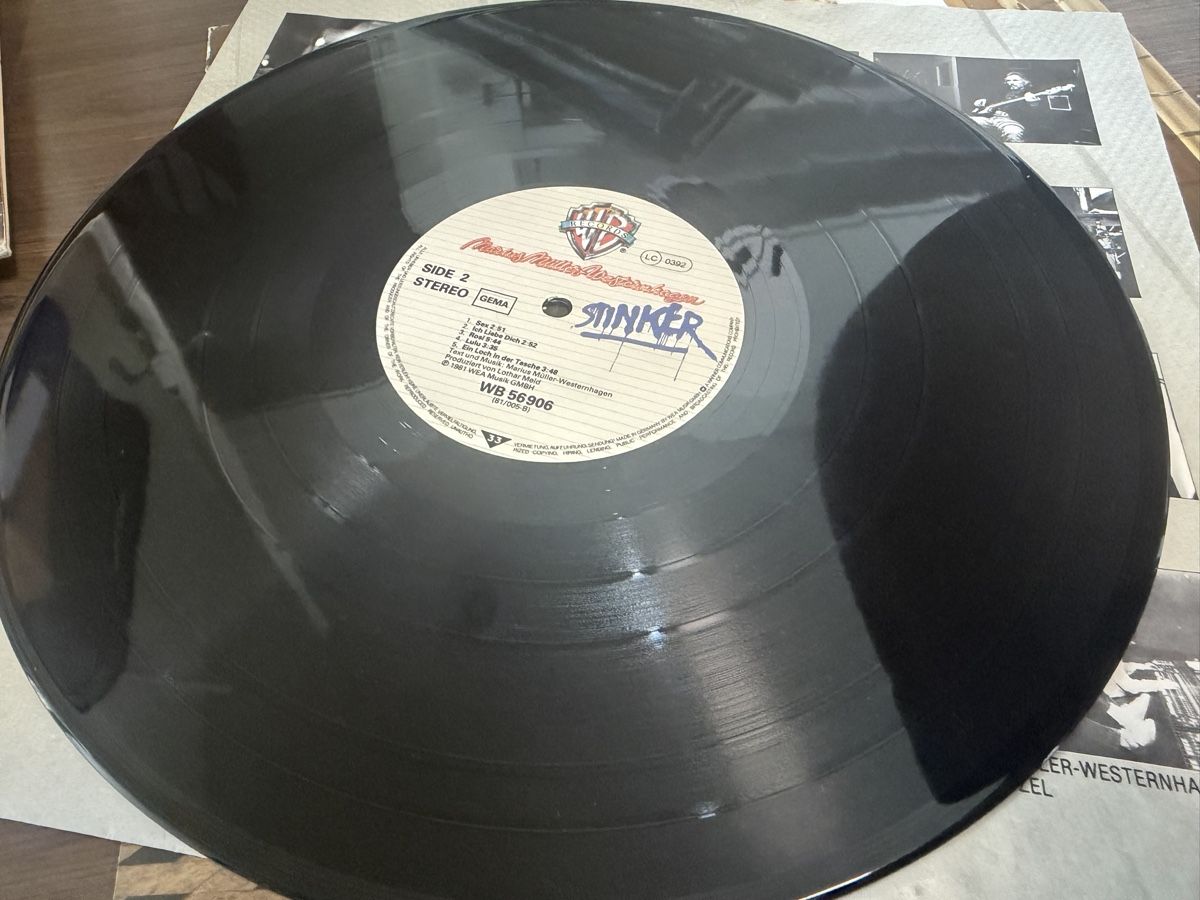 Dischi in vinile: Marius Müller-Westernhagen - Stinker - Vinyl Record  – Usato da BADEN venduto da Sprinz 2