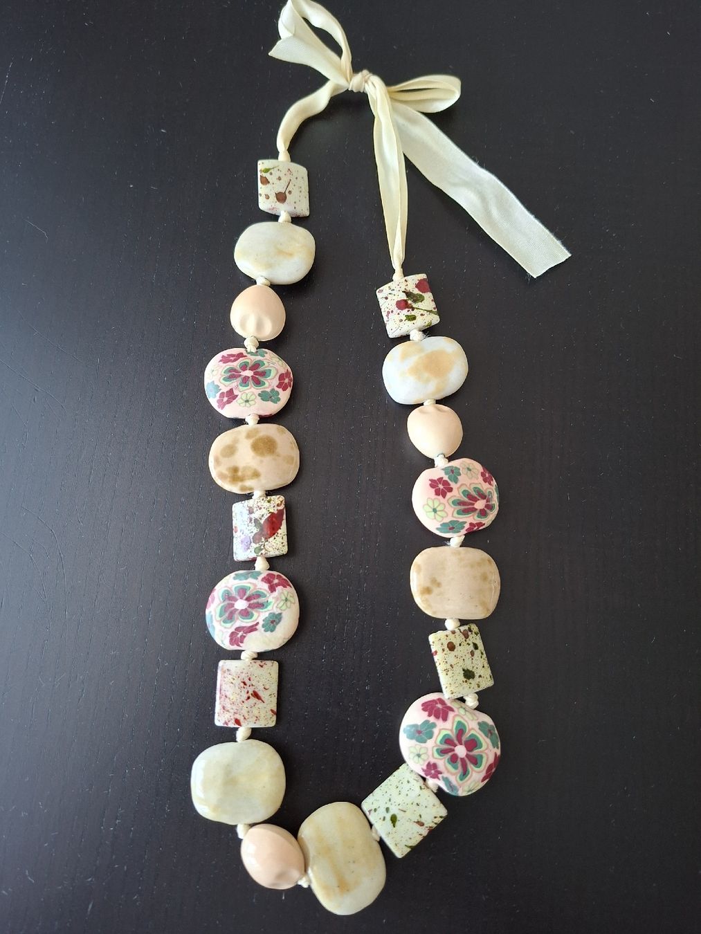 Catenine: Collier Bohème Perles Fleuries – Nuovo (secondo la descrizione) da Lutry venduto da Sim_Sta 7