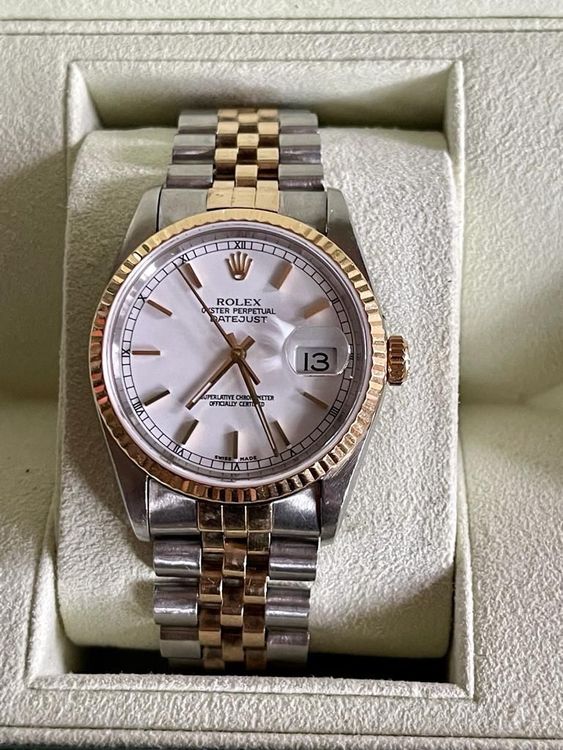 Rolex datejust 36 online bicolor