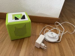 Toniebox grün mit Ladestation
