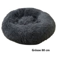 Hundebett Katzenbett Haustierbett 80 cm - Grau