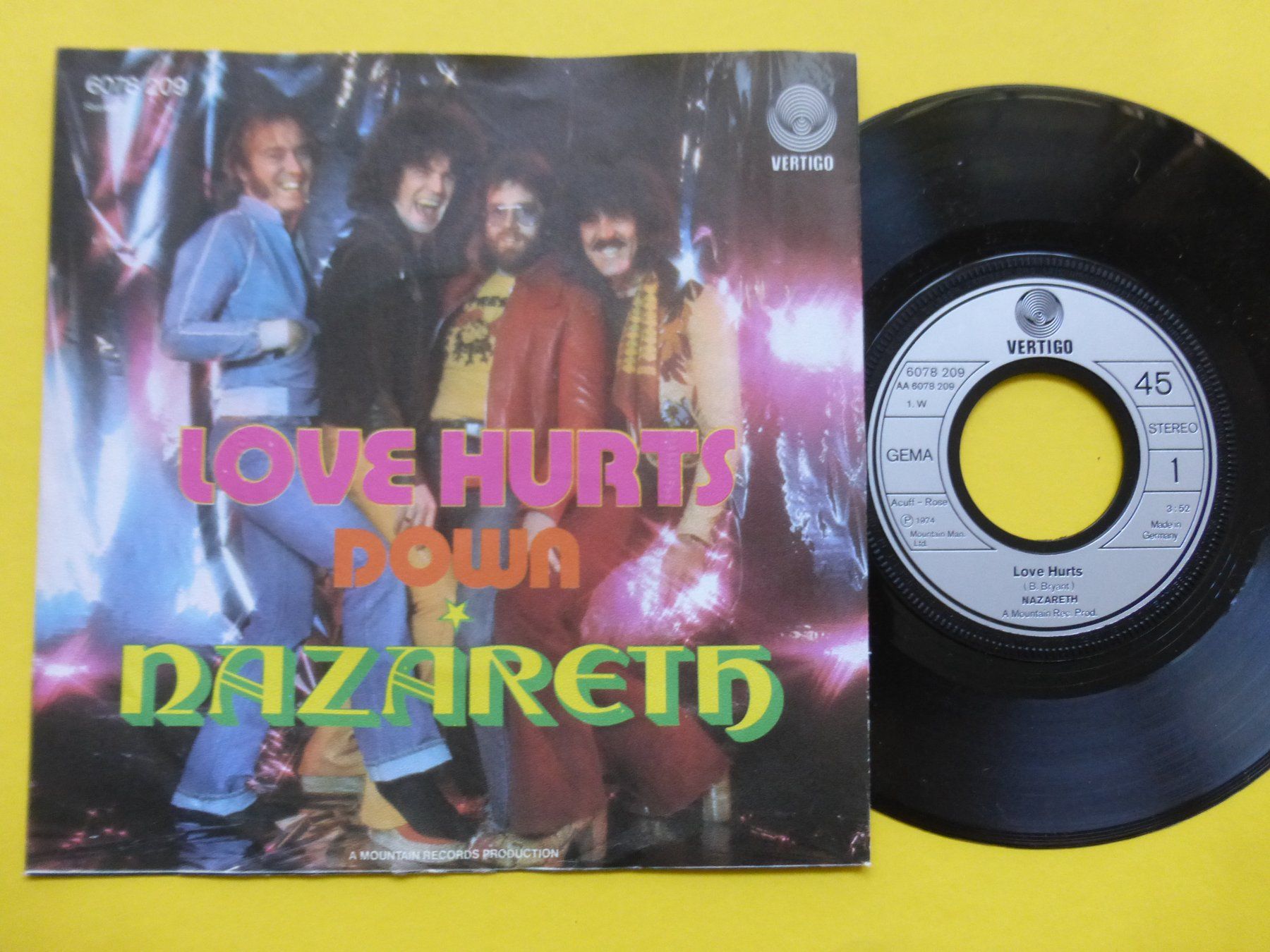 Schallplatten: Nazareth – Love Hurts – Gebraucht aus Zürich von Swiss57
