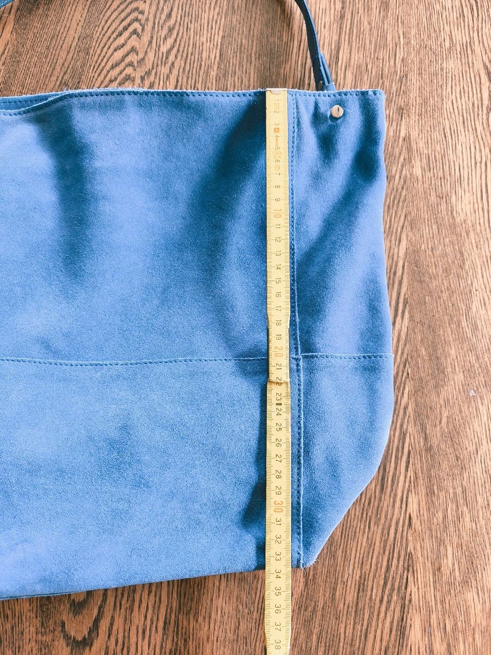 Borse: Leder Handtasche blau – Usato da Schaffhausen venduto da gab_v5qf 6