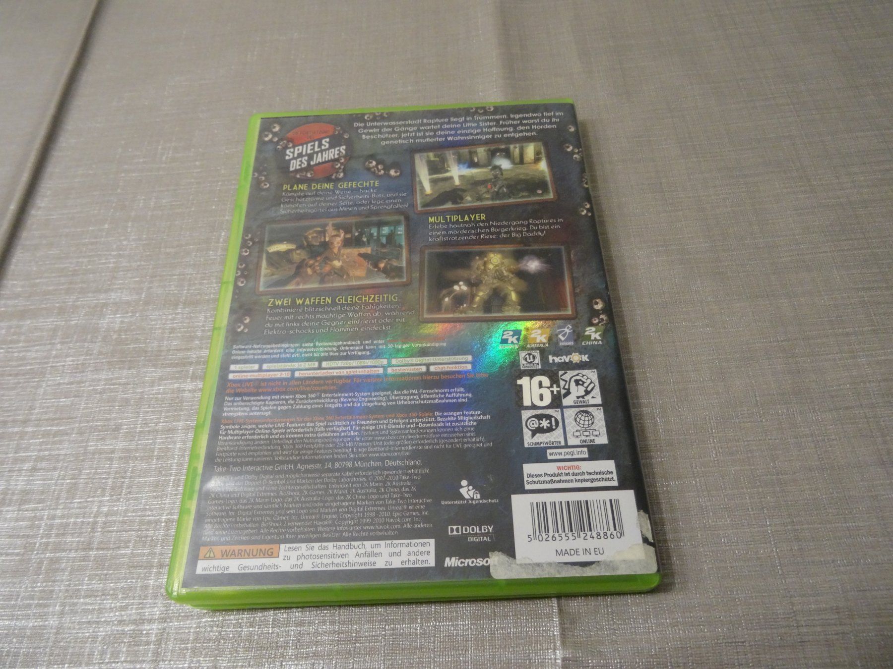 Microsoft Giochi: Xbox 360 - BioShock 2 – Usato da Olten venduto da Disc-Ausverkauf 2