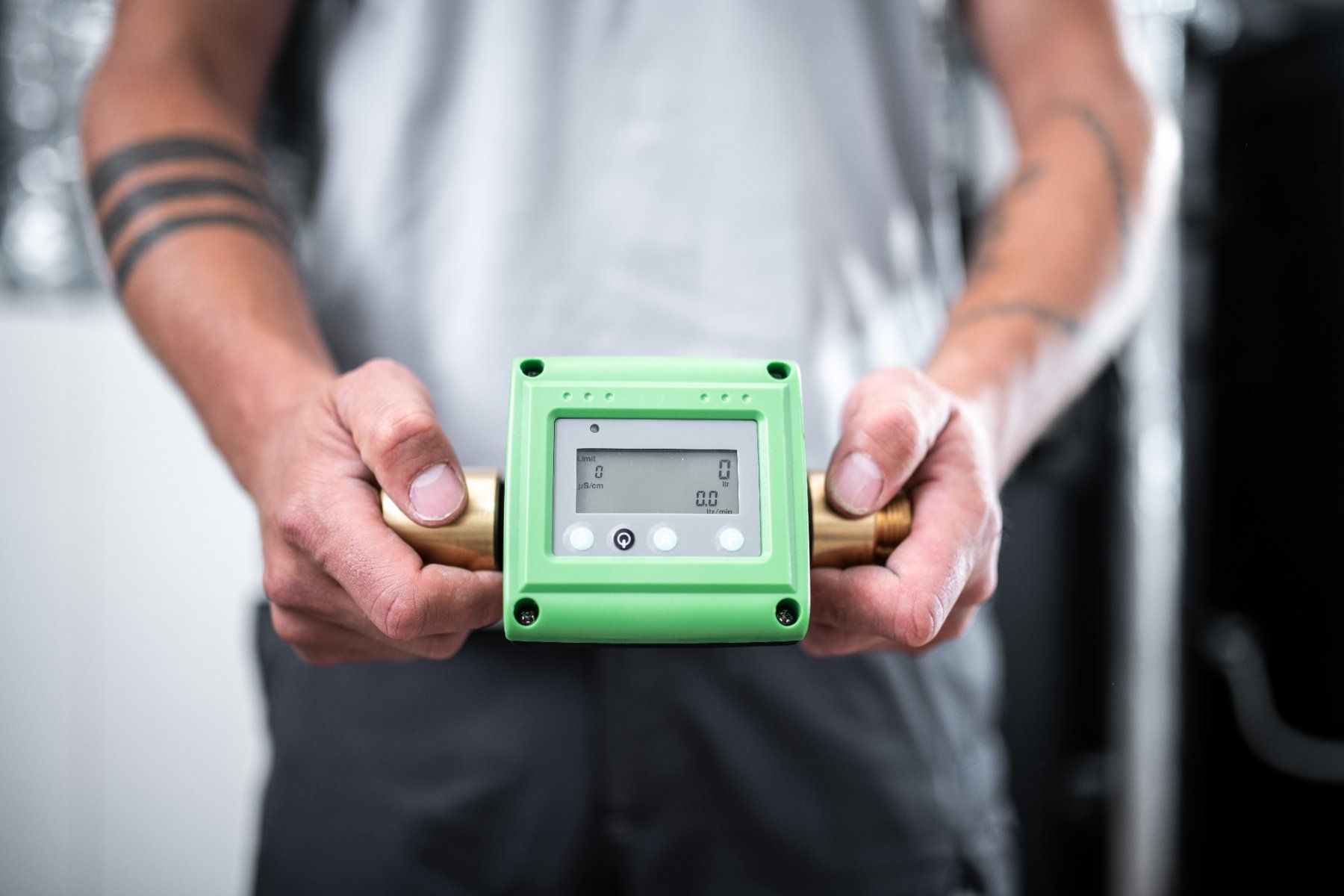 Misurare: MC-1 Messcomputer LFM - liquid flow meter Demineralisierung – Nuovo e nell'imballaggio originale da Chur venduto da IONTEQ 8