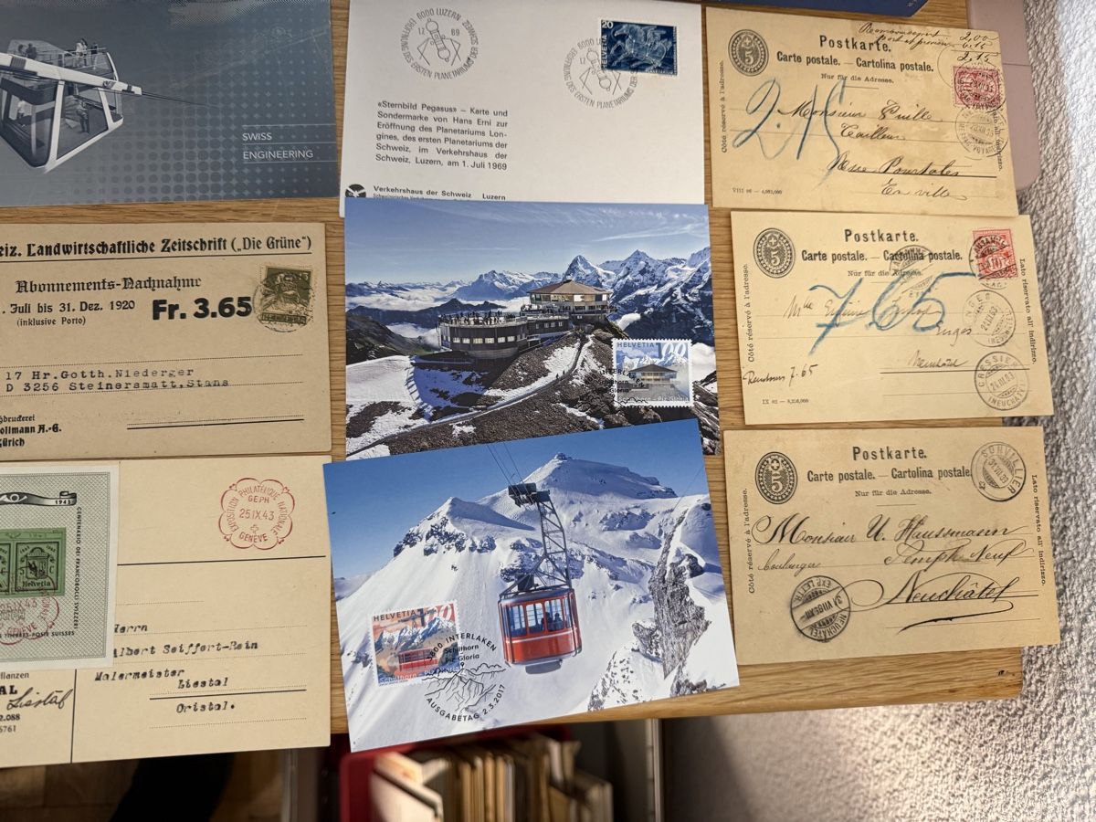 Cartoline postali: 80 PK/AK und Maximumkarten Schweiz ab Alt – Usato da Murgenthal venduto da Tina_4055 3