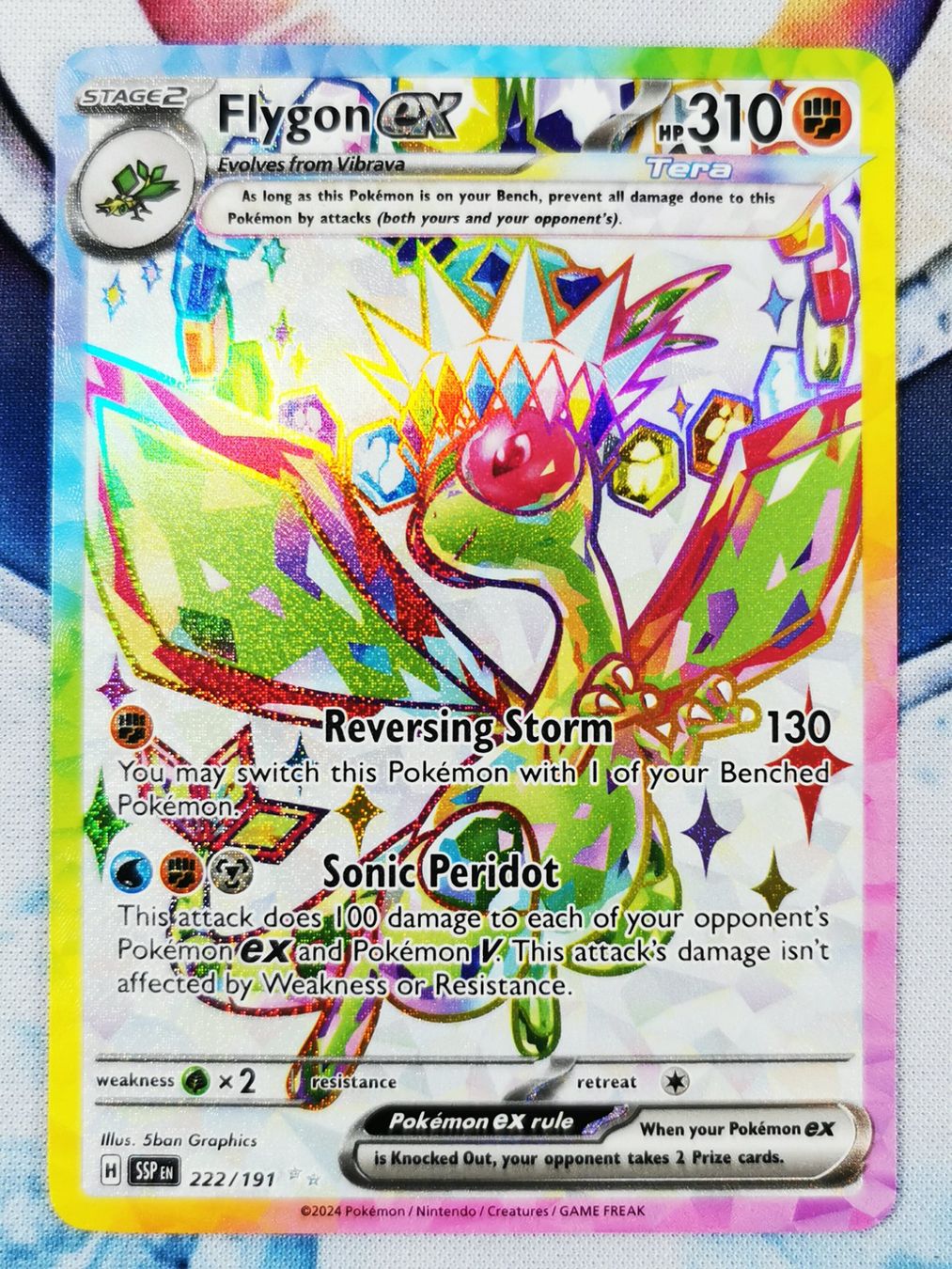 Pokémon Sammelbilder & Trading cards: Pokémon Flygon ex 222/191 Surging Sparks EN – Neu (gemäss Beschreibung) aus Cousset von PokePlus