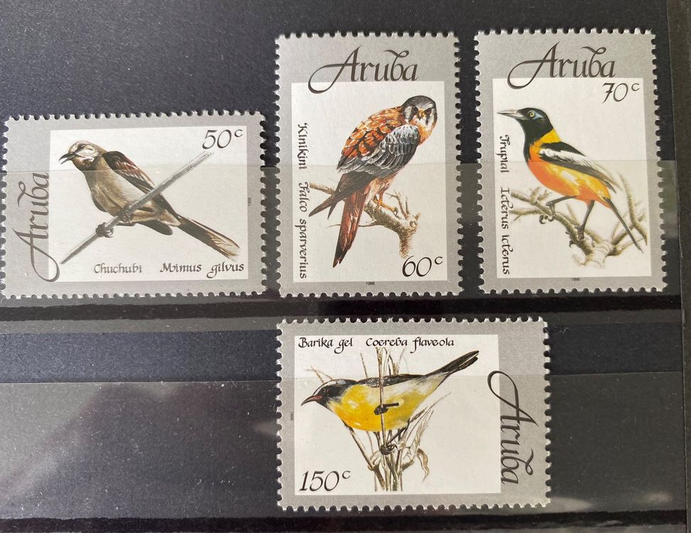 Briefmarken Guinea-Bissau 2001 Vögel – Postfrisch MNH, Nr. 1428-1436, Sammlerqualität