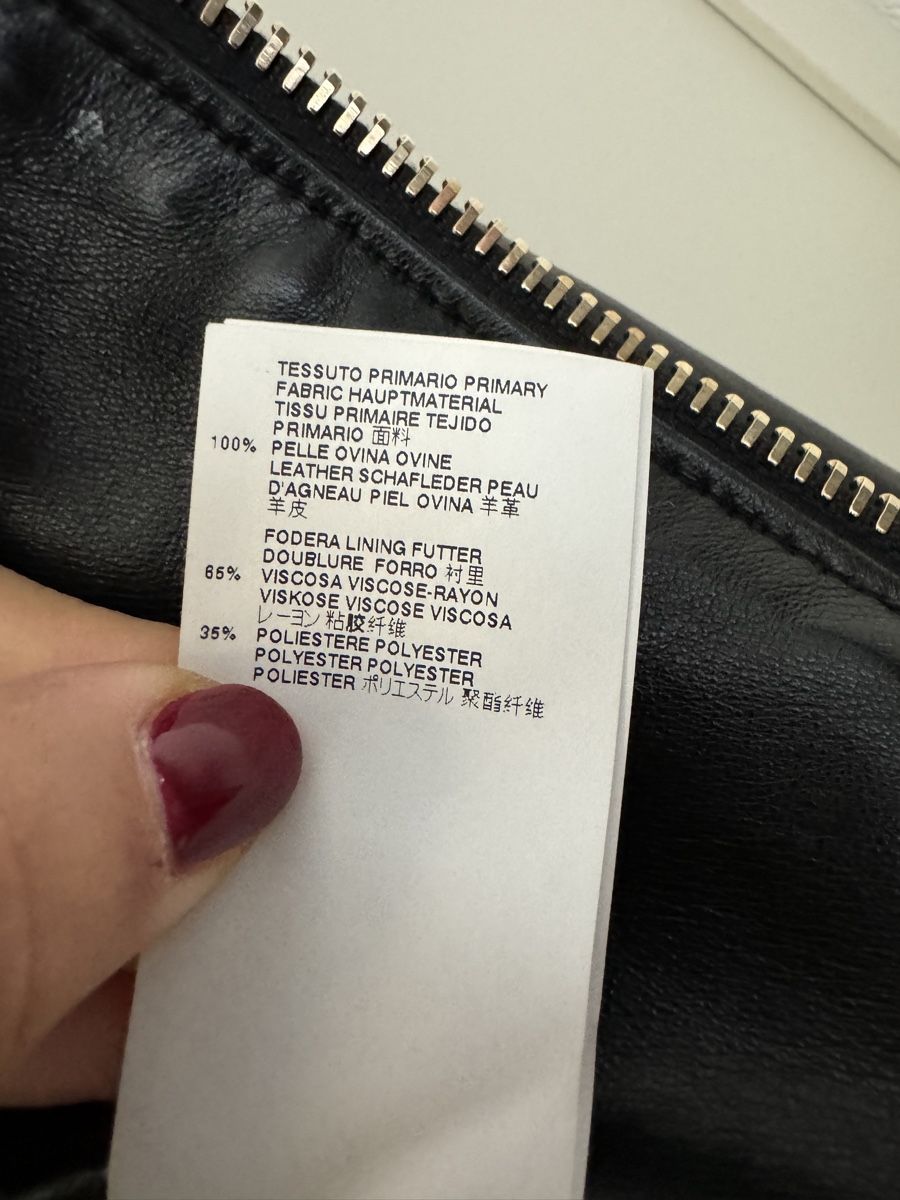 Giacche: DSQUARED2 Damen Lederjacke Gr. 40 Schwarz Gold – Nuovo (secondo la descrizione) da Adliswil venduto da alexandraov 4