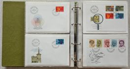 Briefmarkensammlung / Schweizer Ersttagsbriefe