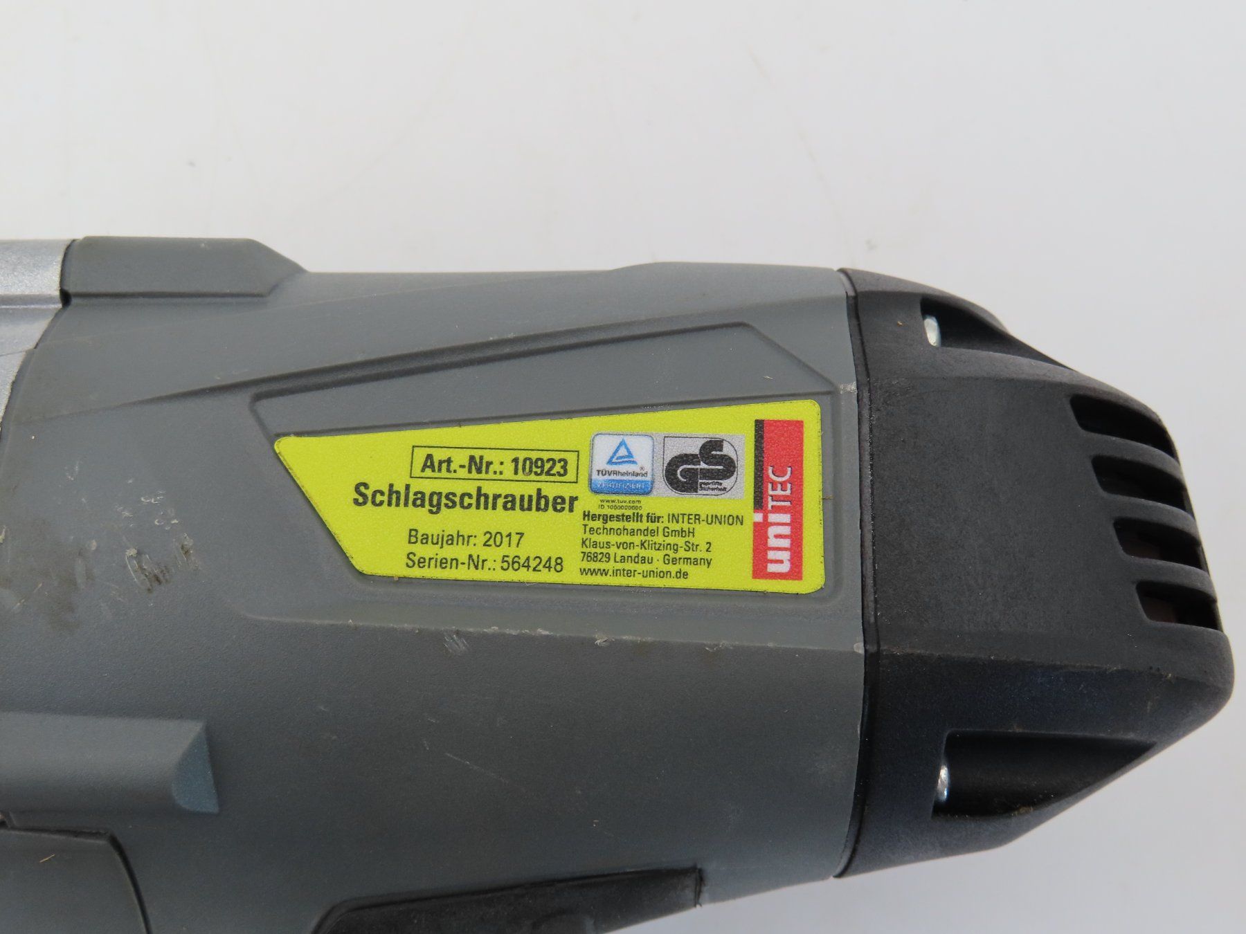 Bohrmaschinen: Unitec Schlagschrauber mit Koffer – Gebraucht aus Reinach BL von WBZ-Flohmarkt 3