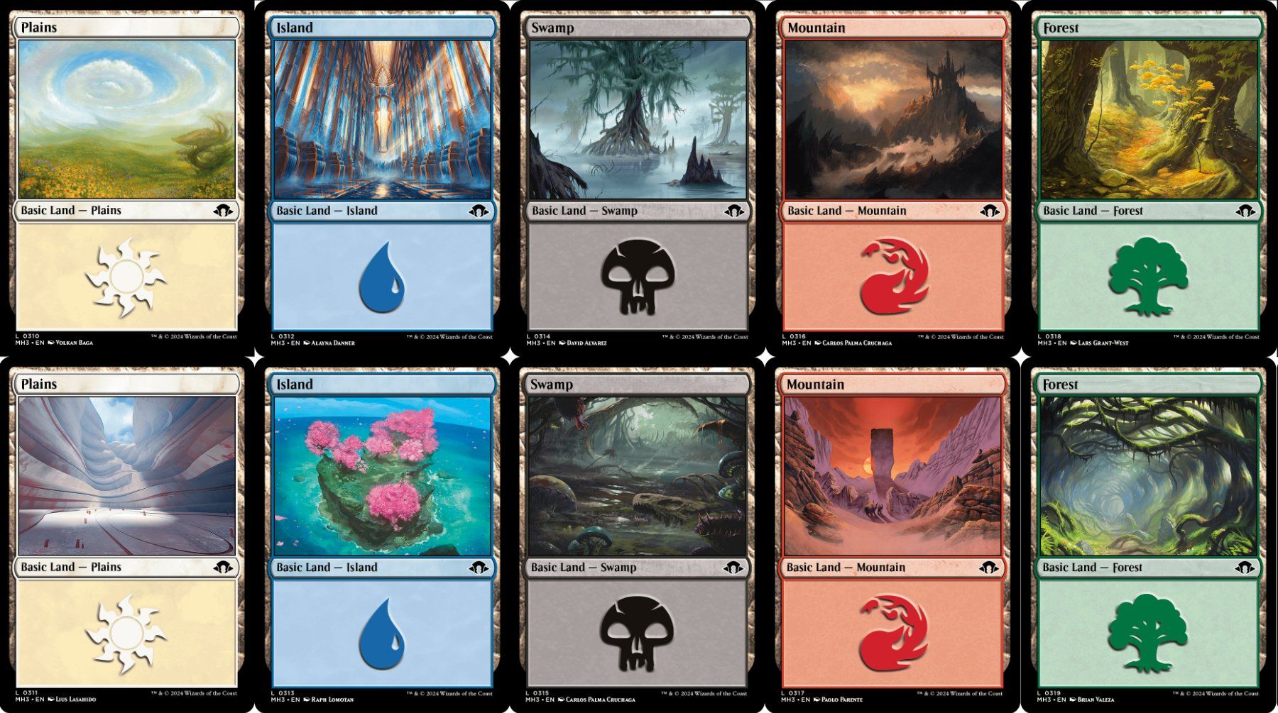 Magic The Gathering Cartes à collectionner: 50 Basic Lands Magic the Gathering DE – D'occasion à Kloten par dermedic22