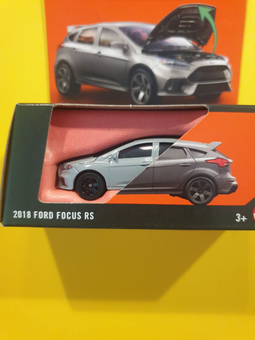 Matchbox Modellini d'auto: Matchbox 2018 FORD FOCUS RS – Nuovo e nell'imballaggio originale da Oftringen venduto da Rotor 1