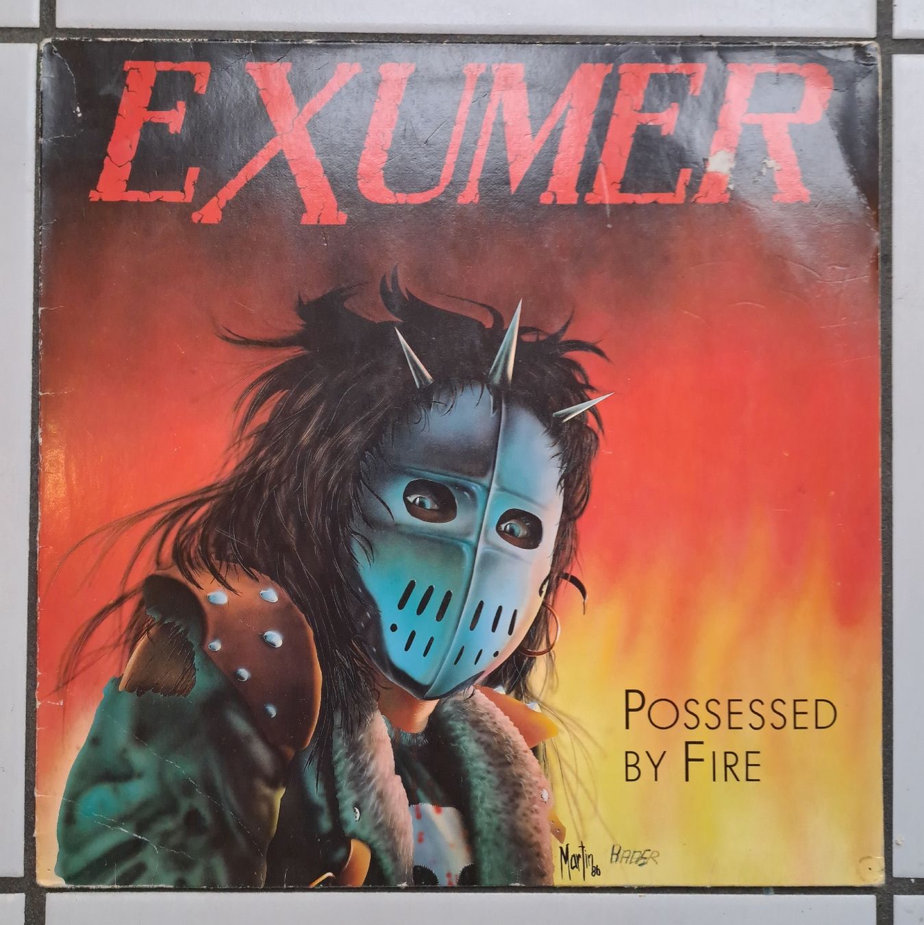 Dischi in vinile: Exumer - Possessed by Fire - LP -White Label Erstpressung DE – Usato da Solothurn venduto da Temple_of_Triton
