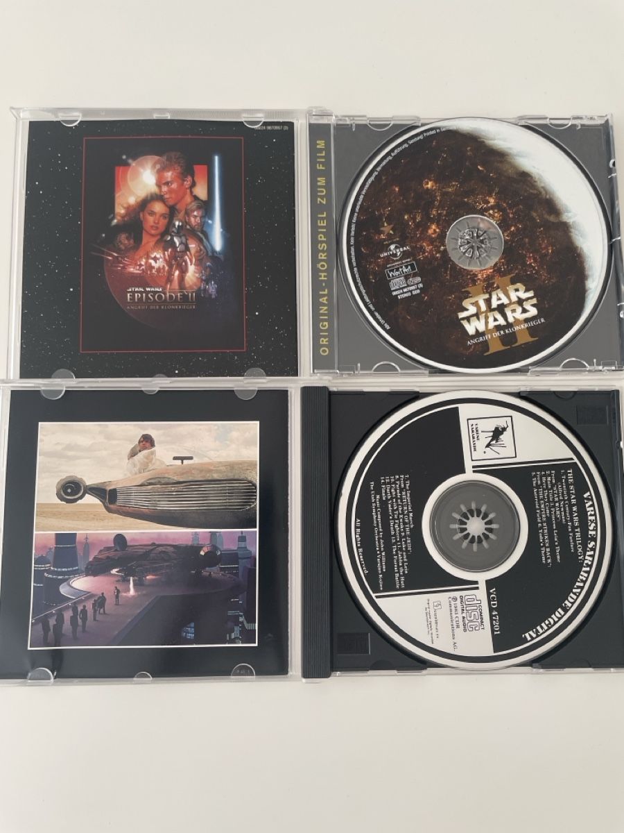 CD: Star Wars Soundtrack CD "The Star Wars Trilogy" – Usato da Buchs venduto da Moni_ka. 1
