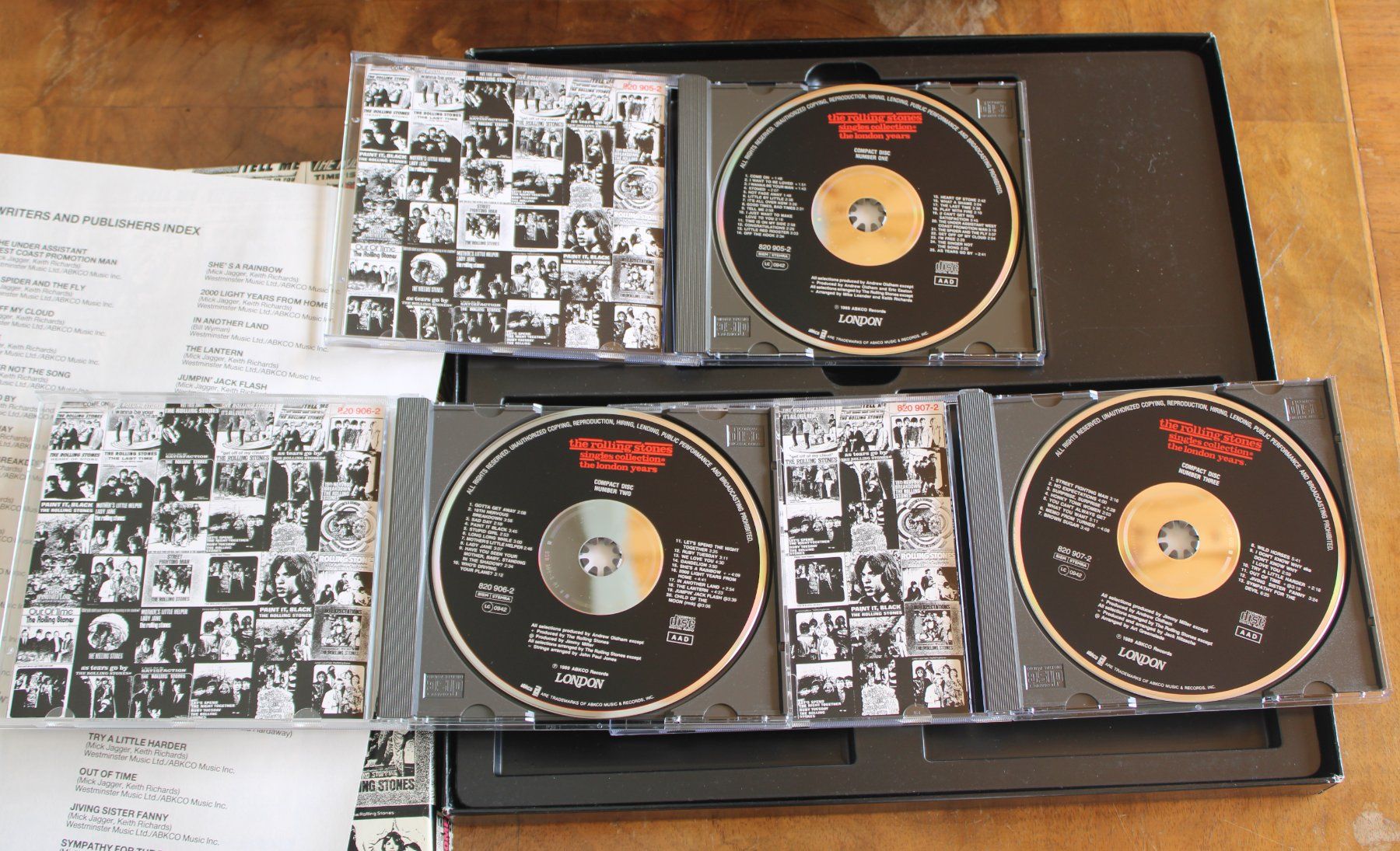 CD: The Rolling Stones Singles collection (RW) – Usato da Schaan venduto da antikes_und_kurioses 3