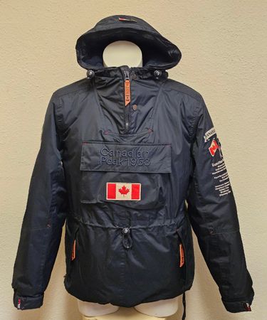 CANADIAN PEAK Anorak Jacke Schwarz – Gr. L – Outdoor – Sehr