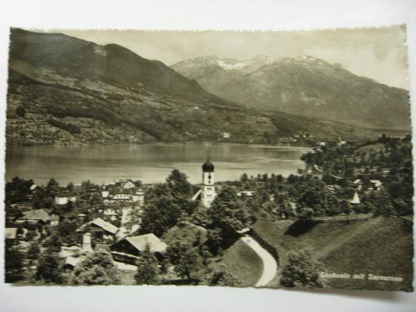 Cartoline postali: AK  Sachseln mit Sarnersee – Usato da Gundetswil venduto da Egro01