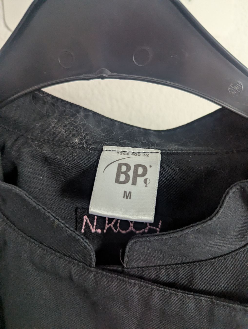 Uniformi: Damen Kochjacke BP Grösse M Schwarz  – Nuovo (secondo la descrizione) da Zürich venduto da Rosahasi 2