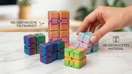 Infinity Cube Fidget Toy - Unendliches Falt Vergügen