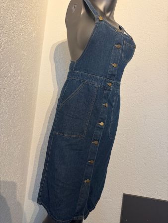 Madewell Jeanskleid Dunkelblau Knopfleiste Gr M
