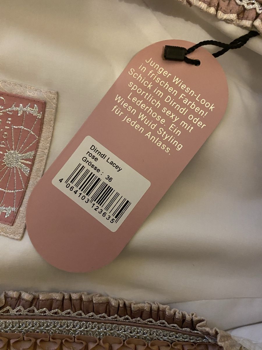 Vestiti: Dirndl Lacey Grösse 36 neu mit Etikette – Nuovo e nell'imballaggio originale da Schiers venduto da Jasi-83 1