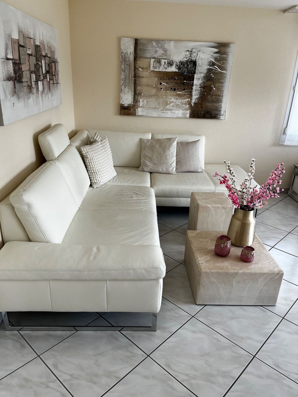 Sofas: Polstergruppe echt Leder – D'occasion à Gossau SG par jjb01 1
