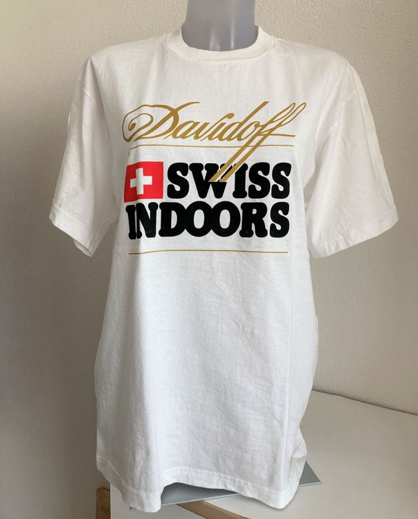 Für Nostalgiker, Davidoff Swiss Indoors Staff TShirt Y2K Kaufen