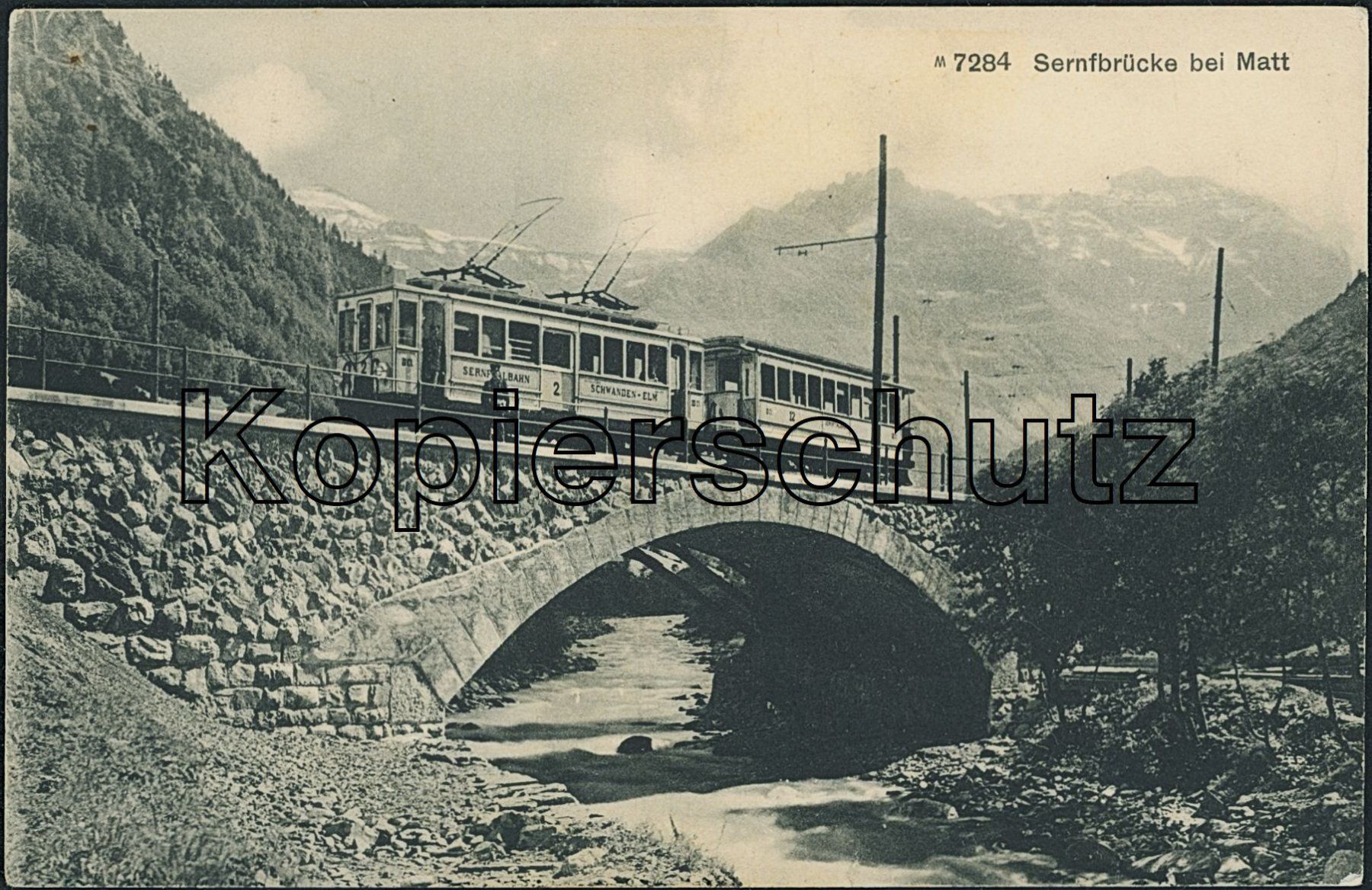 Cartoline postali: GL Matt - Sernftal Bahn SeTB – Nuovo (secondo la descrizione) da Schindellegi venduto da Jonathan77