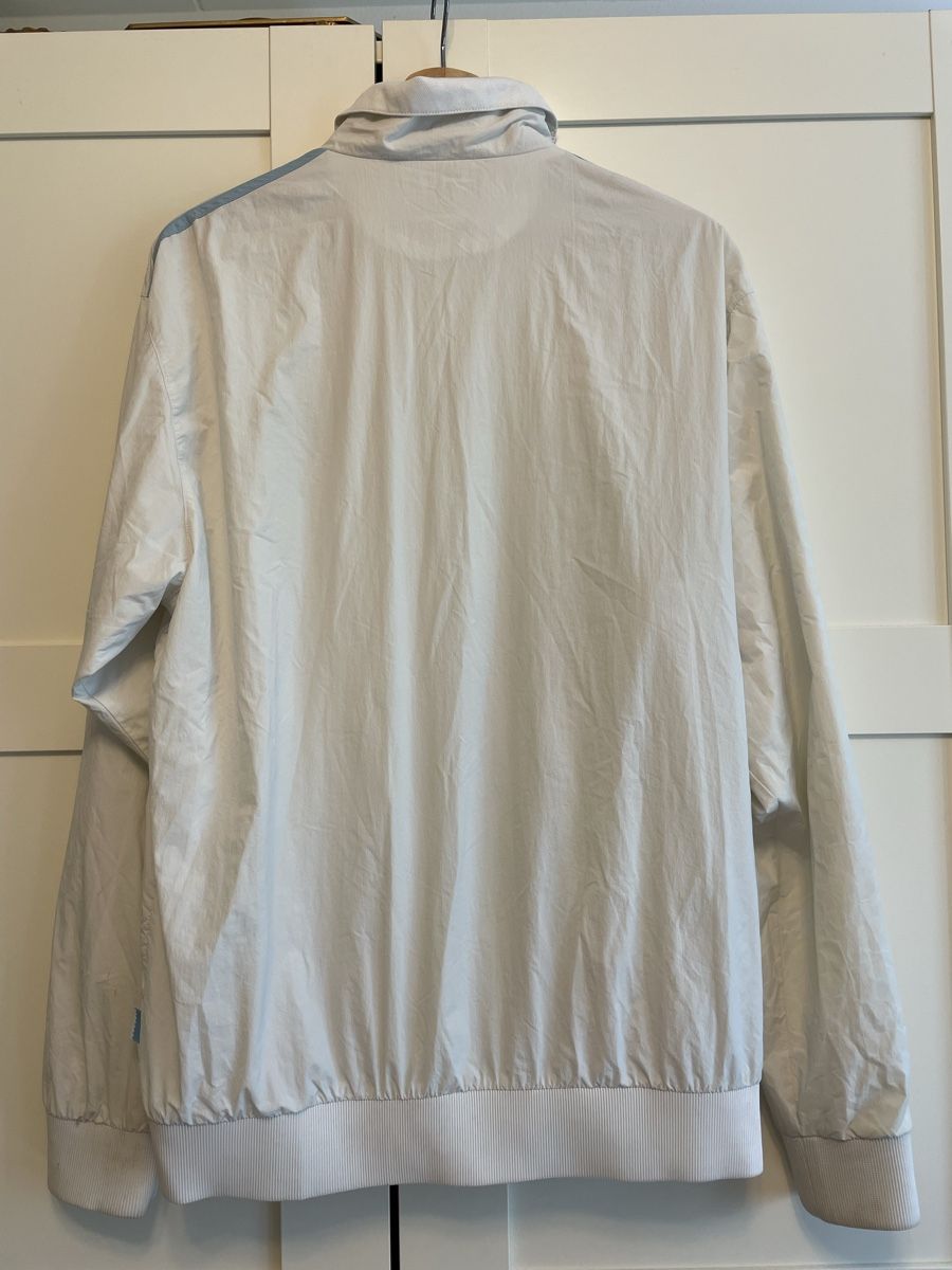 Adidas Giacche: Adidas Trainingsjacke weiss, Grösse M – Usato da Jona venduto da Livelotte8 1