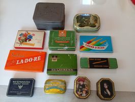 collezione scatole d'epoca sigarette cioccolato caramelle ..