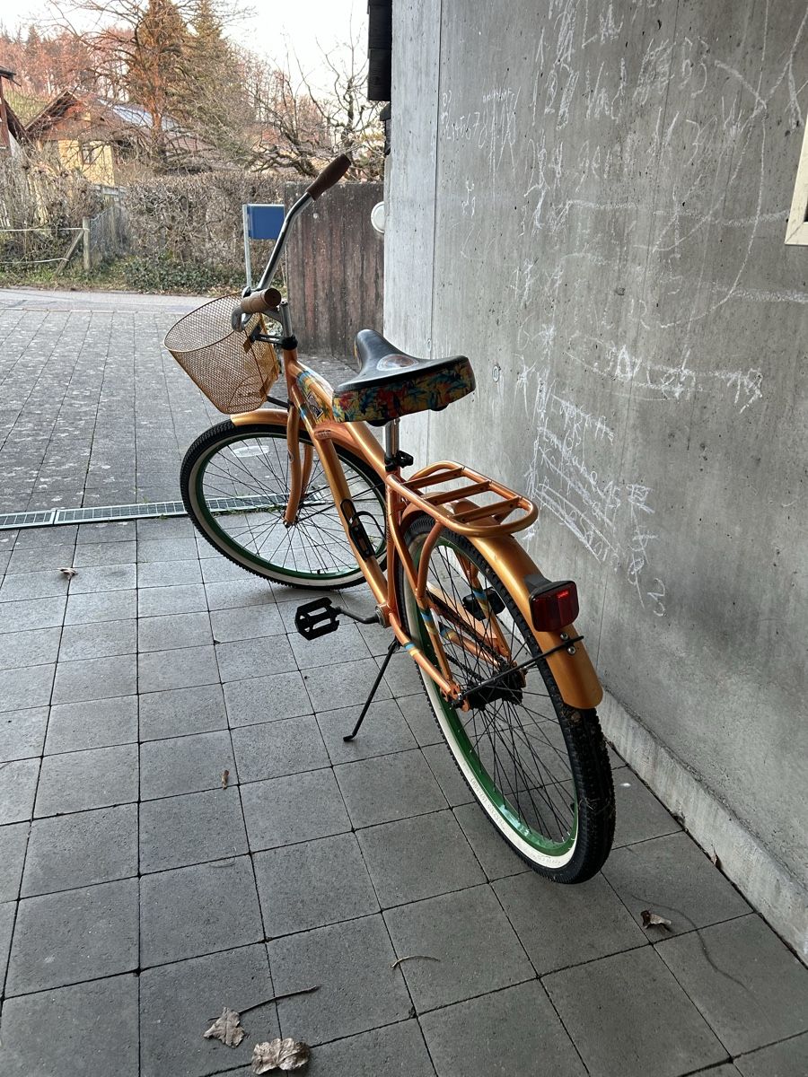 Biciclette: Beachcruiser Velo mit Korb – Usato da Nürensdorf venduto da Alicia2000 2