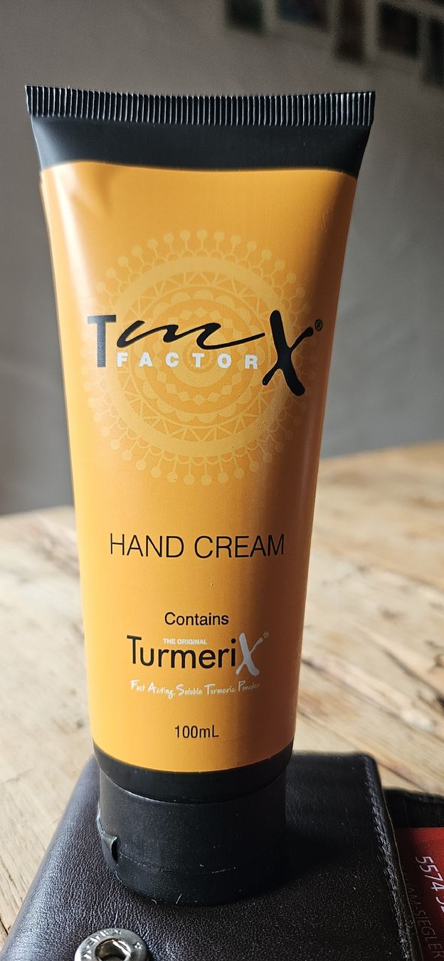 Idratazione: Turmerix Handcreme mit Kurkuma - Neu und ungebraucht! – Nuovo e nell'imballaggio originale da Remigen venduto da Jumba
