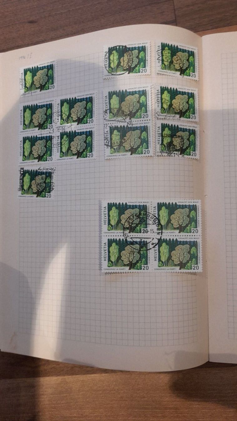 Alle Briefmarken: 1975-1976 – Gebraucht aus Balgach von SIMEON27 3