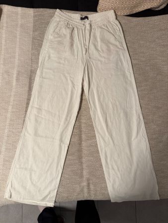 Weisse Leinenhose von Marks & Spencer