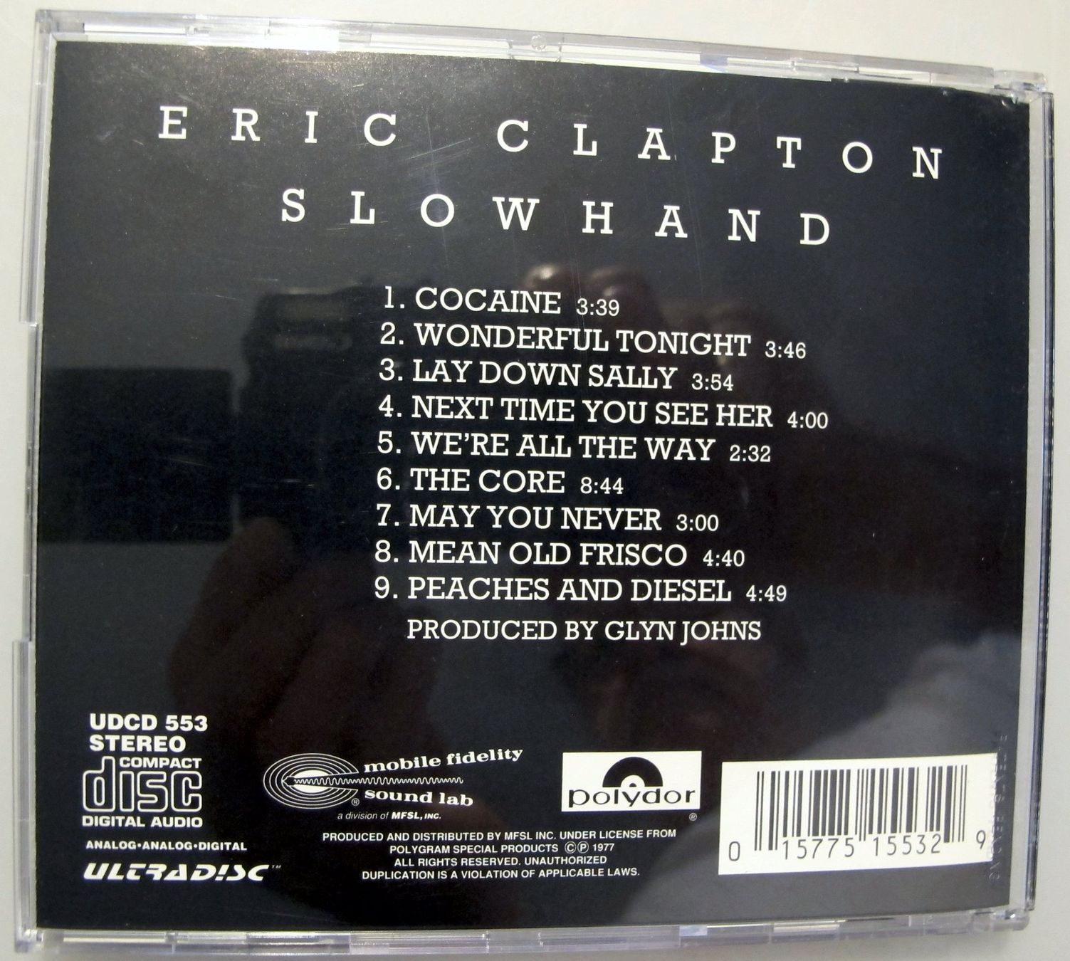CD: Eric Clapton  Slowhand CD – Usato da Reinach AG venduto da Yaris6 2