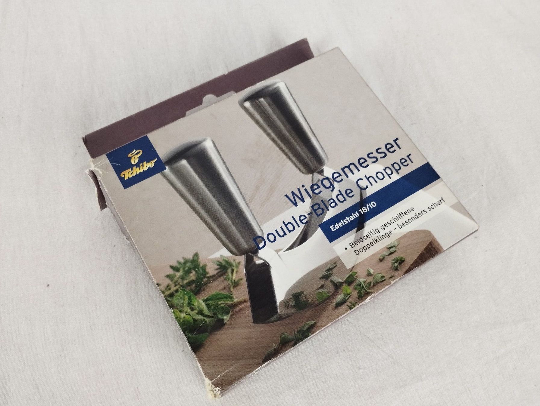 Tchibo Küchenmesser: TCHIBO Wiegemesser – Gebraucht aus Schübelbach von Restwert_Schubelbach 5