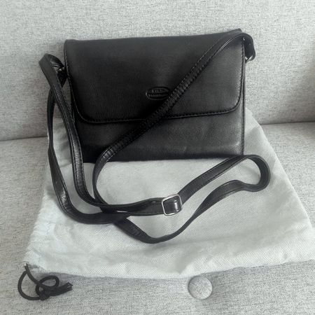Handtasche Riementasche Lucia Tommasi schwarz