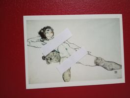 AK Kunst Erotik Egon Schele