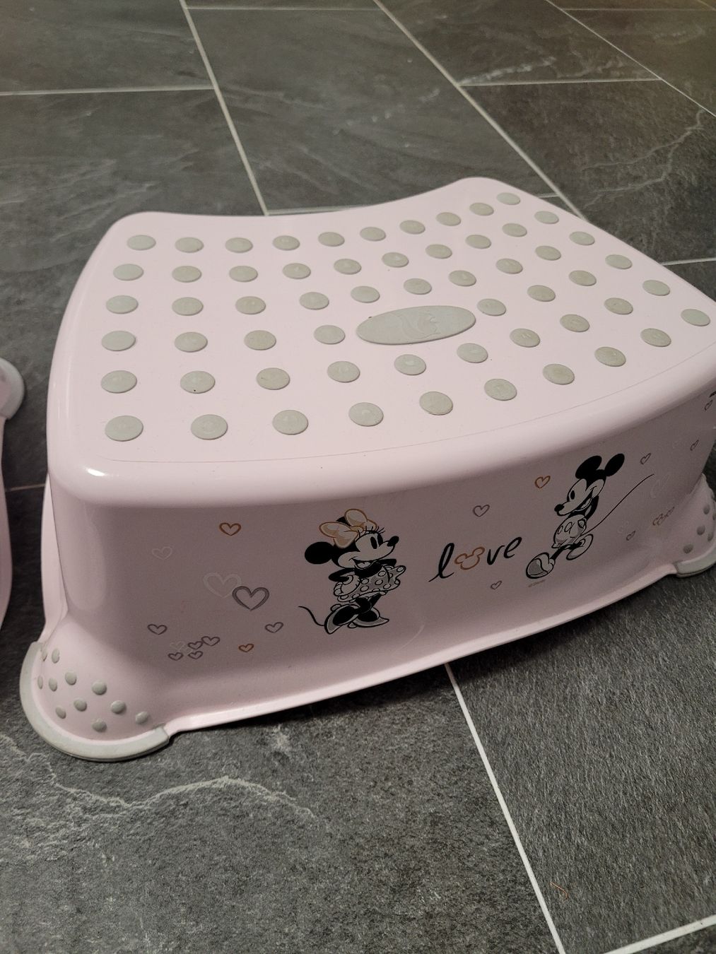WC: Rosa Töpfchen & Tritthocker Set, Minnie Maus Design – Usato da Toffen venduto da ver_x68f 2