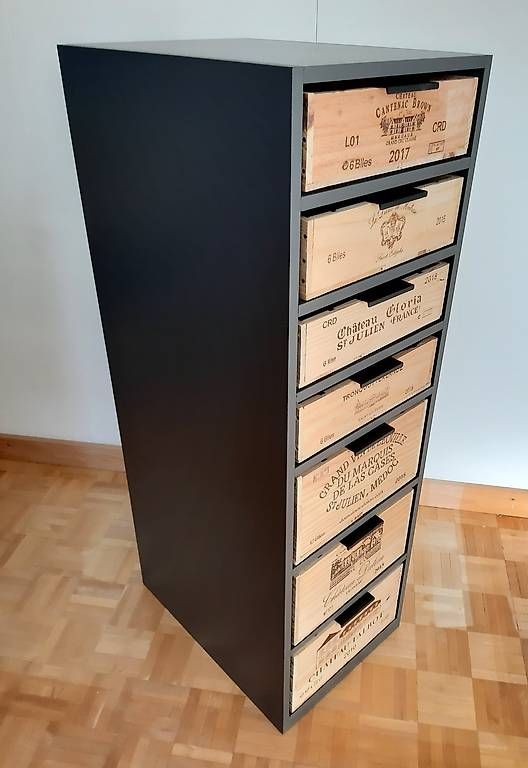 Cassettiere: Weinkisten Schubladenstock – Usato da Uetendorf venduto da bushmann 1
