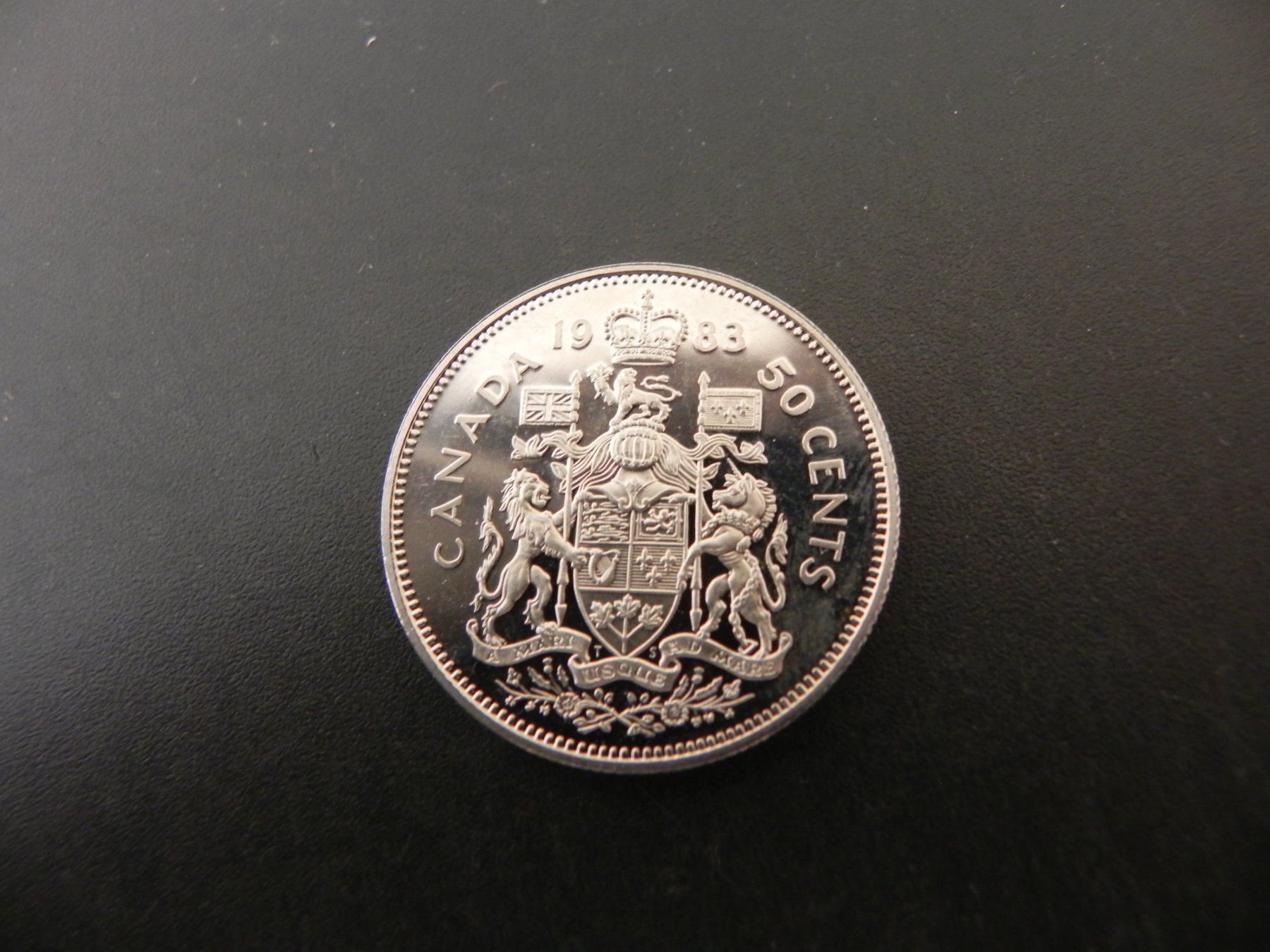 Alle Münzen: Canada 50 Cents 1983 – Gebraucht aus Biel/Bienne von Gogolozi