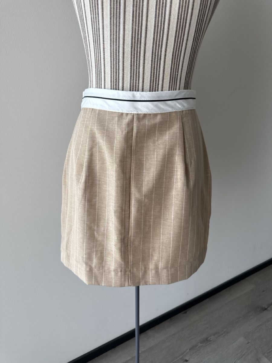 Zebra Gonne: Zebra skirt pinstripe beige size S – Nuovo (secondo la descrizione) da Biel/Bienne venduto da TanyaM02 4