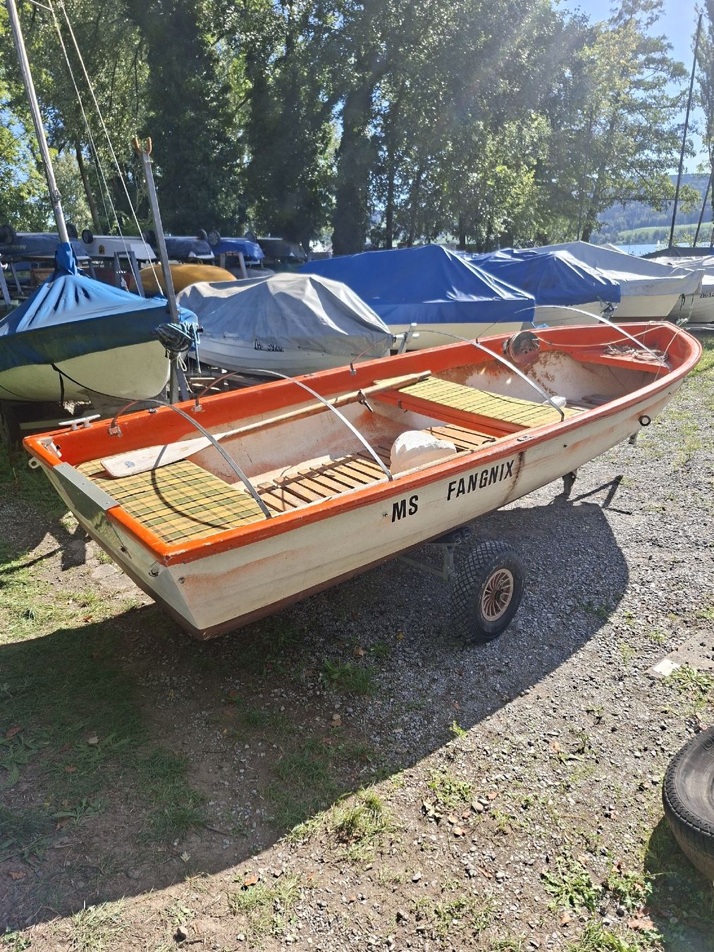 Schlauchboote, Kajaks & Kanus: Ruderboot GFK Hodler Typ E – Gebraucht aus Ottikon b.Kemptth. von online-Bo 5