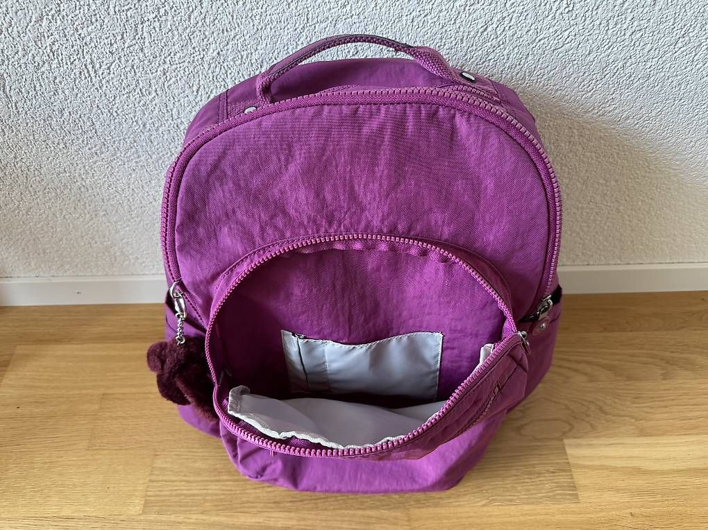 Kipling Rucksäcke: Kipling Rucksack, helles bordeauxrot – Gebraucht aus Belp von mar_d6w8 3