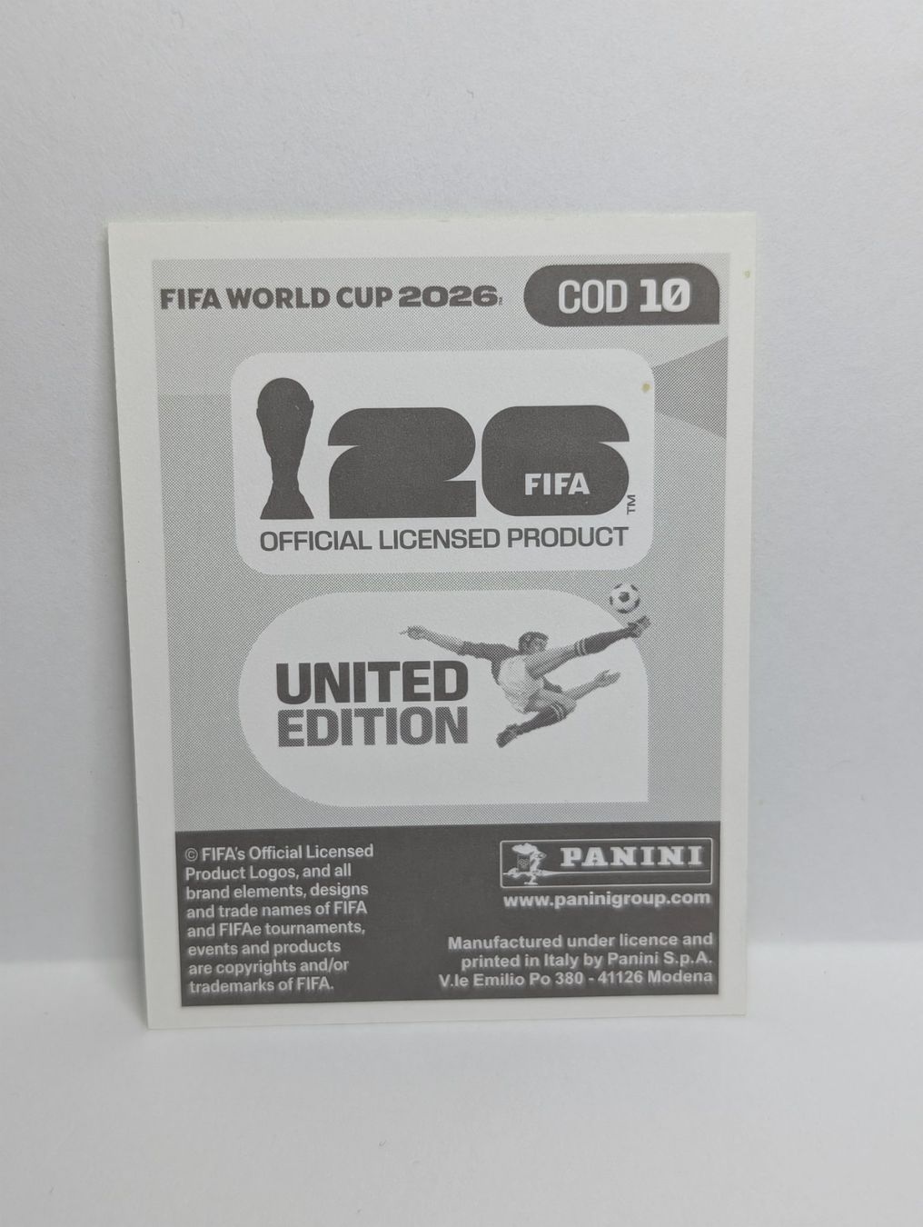 Panini Carte collezionabili: Panini WM 2026 - COD 10 - Edo KAYEMBE CONGO – Nuovo (secondo la descrizione) da Founex venduto da amel89 1