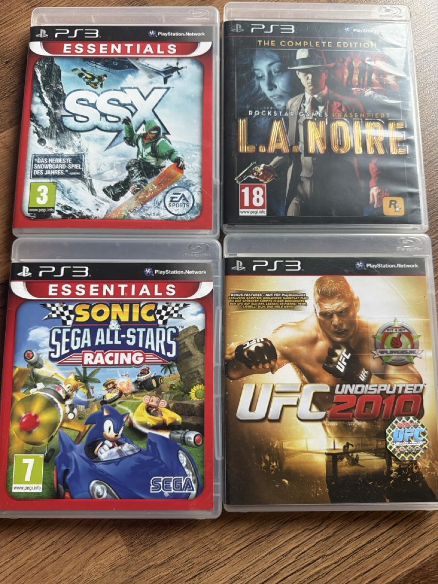 Sony Jeux: 4x PS3 Spiele – D'occasion à Bülach par cro91