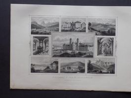 Souvenirblatt Einsiedeln